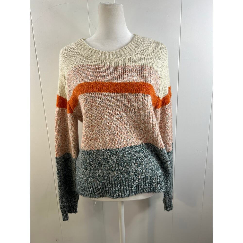 Lou & Grey Multicolor Striped Sweater